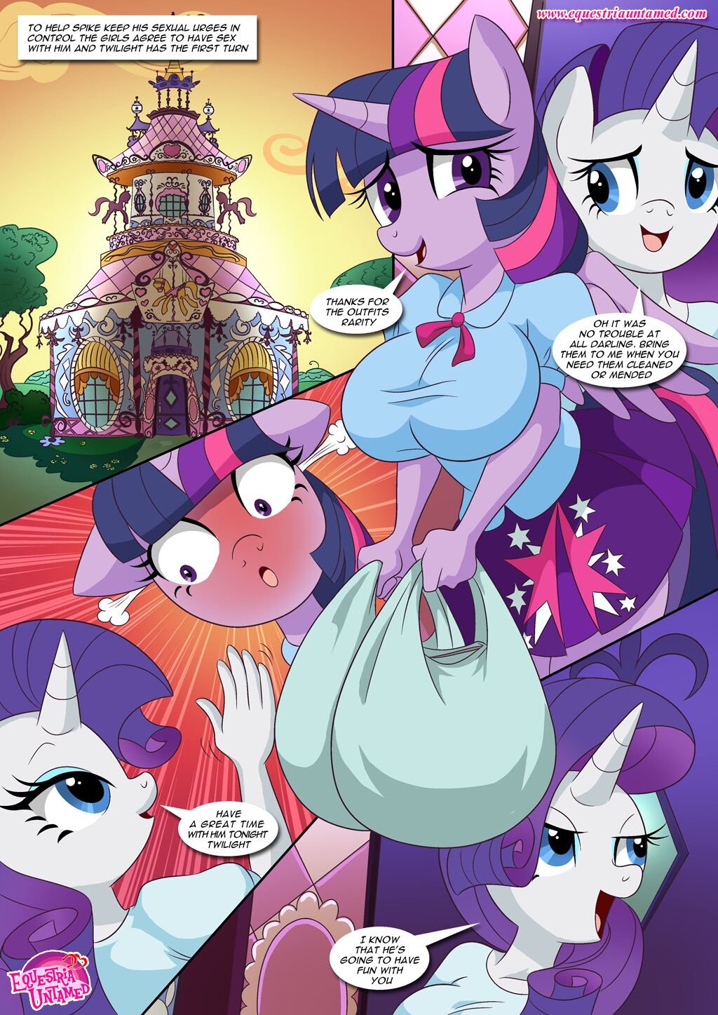 Sex Ed with Miss Twilight Sparkle | page 2 full