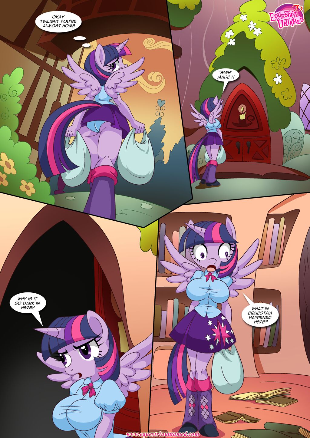 Sex Ed with Miss Twilight Sparkle | page 3 full