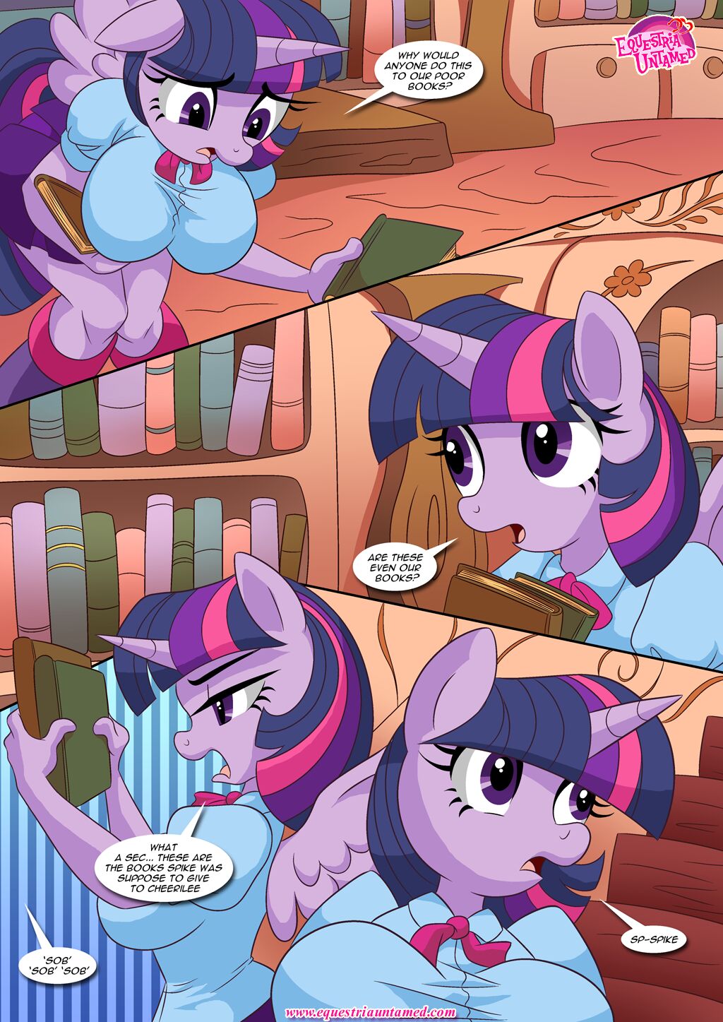 Sex Ed with Miss Twilight Sparkle | page 4 full