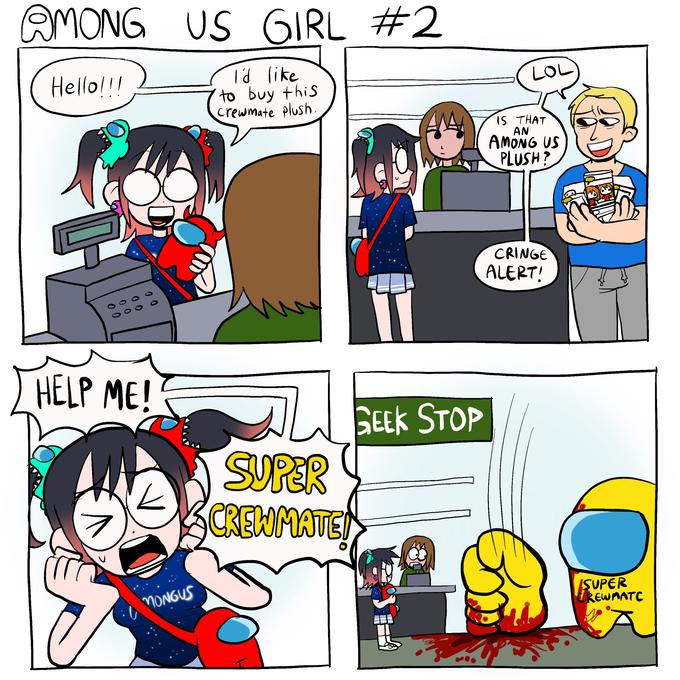 Among Us Girl page 2 full