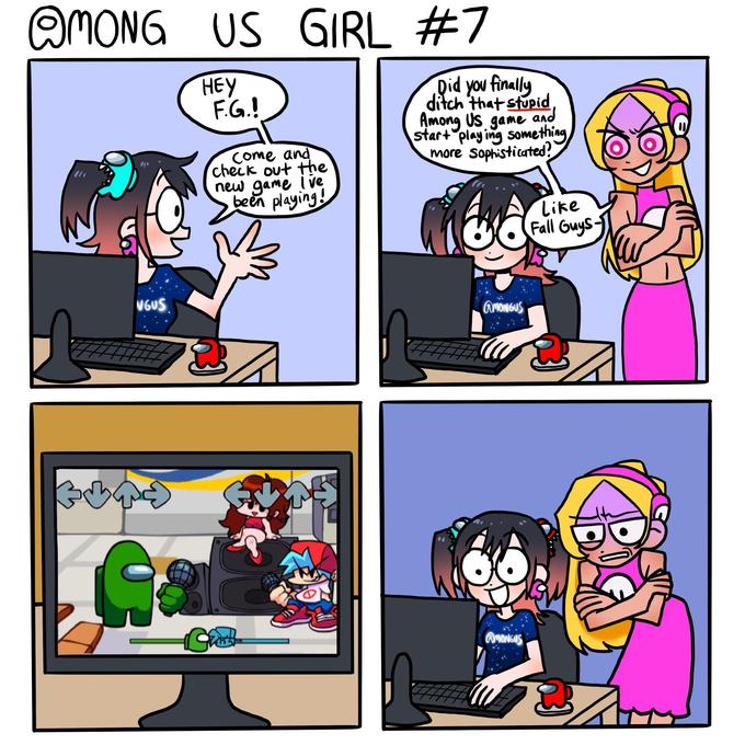 Among Us Girl page 7 full