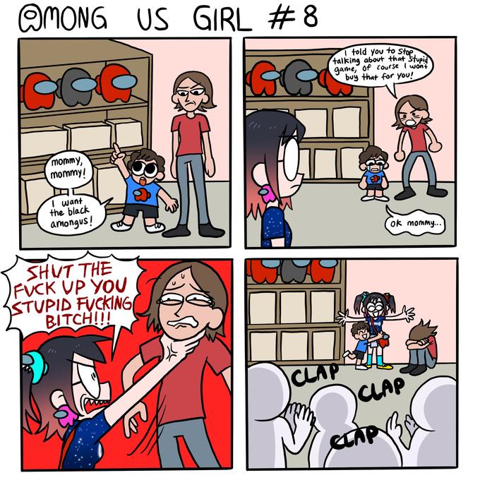 Among Us Girl page 8 full