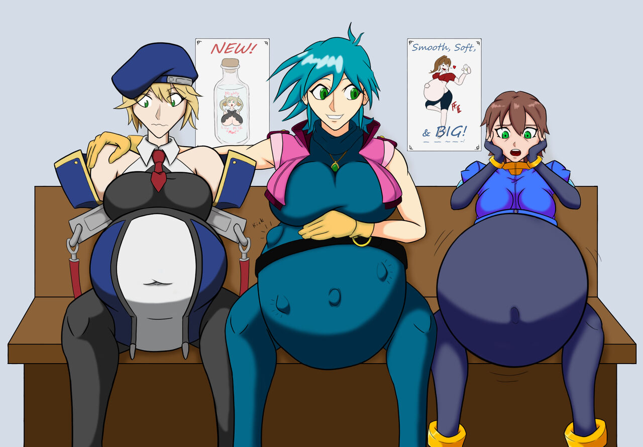 Aile Megaman Pregnant Compilation page 3 full