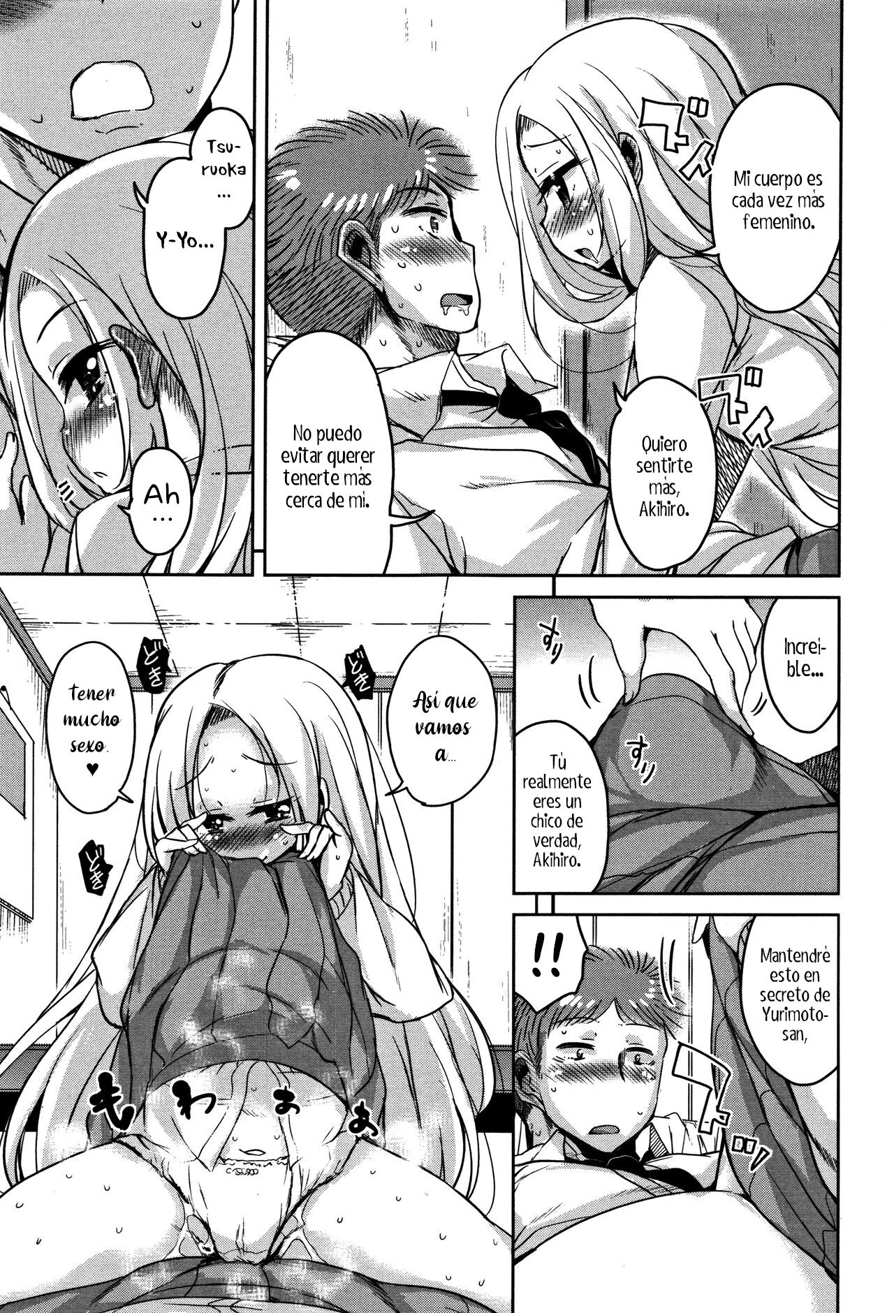 Ongaeshi no Tsuruoka-kun TS Skada Hen + Tsuruoka Hen + Yurimoto Hen | Tsuruoka-kun's TS Repayment Capítulo De Sakada + Capítulo De Tsuruoka + Capítulo De Yurimoto page 7 full