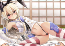Shimakaze-chan y la siembra de sexo