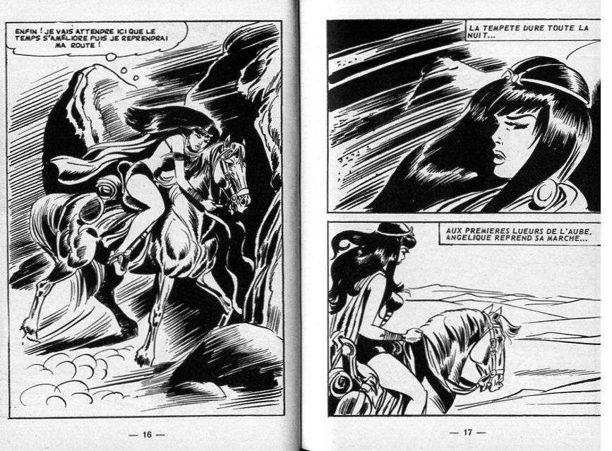 PFA - Ed Bois de Boulogne - Angélique #hs 1 Le cheik noir page 10 full