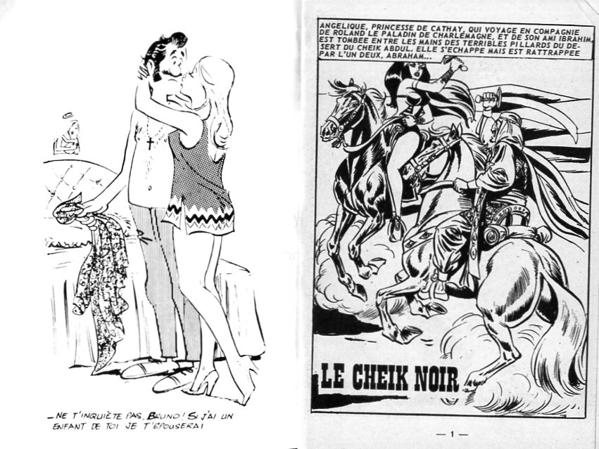 PFA - Ed Bois de Boulogne - Angélique #hs 1 Le cheik noir page 2 full