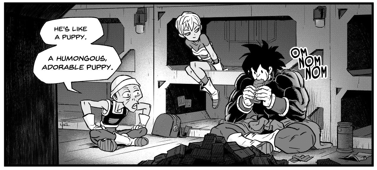 Dragon Ball comics page 3 full
