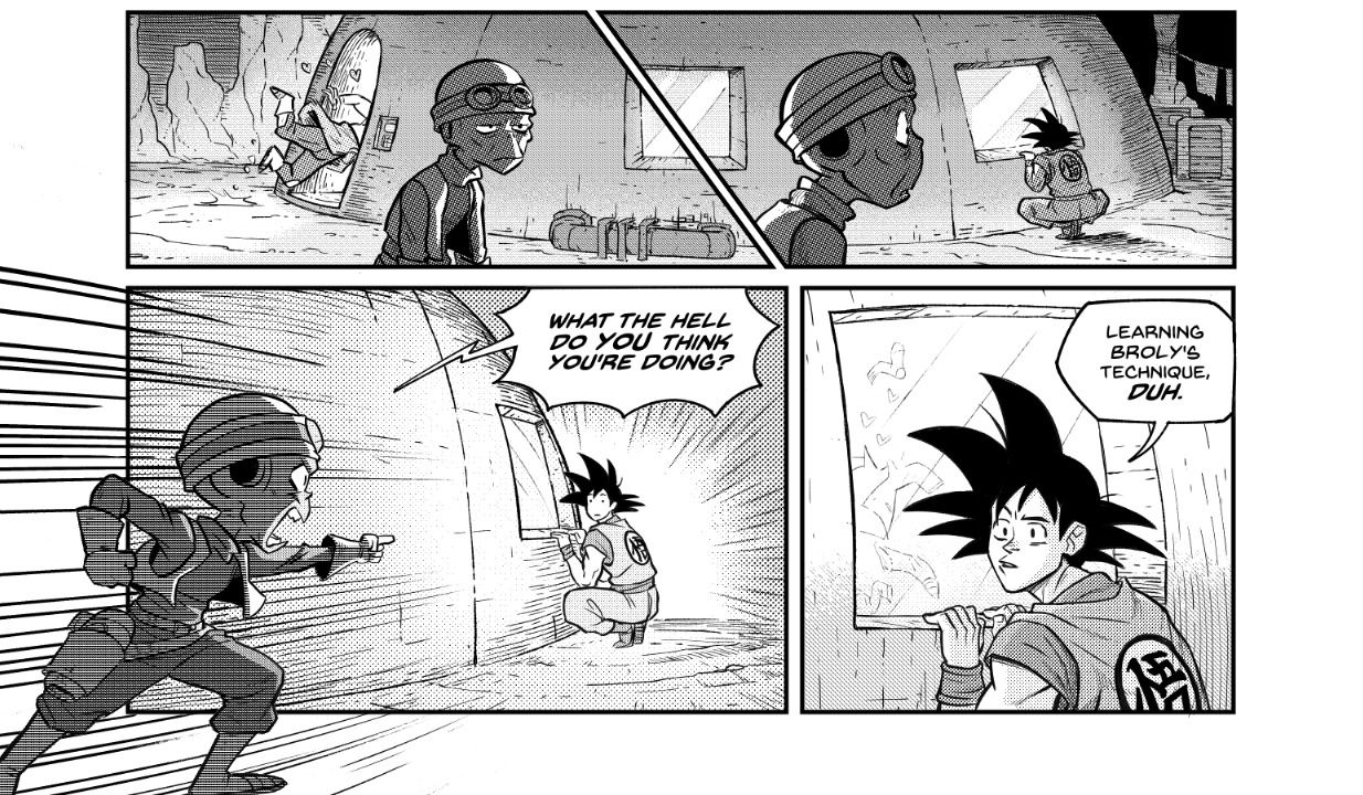 Dragon Ball comics page 7 full