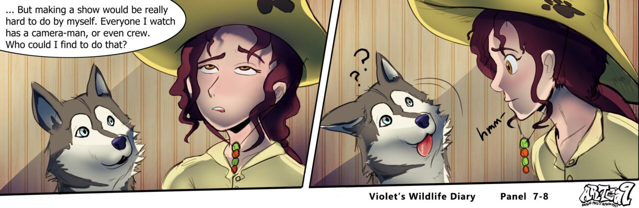 Violets Wildlife Diary CH 1-3 page 2 full