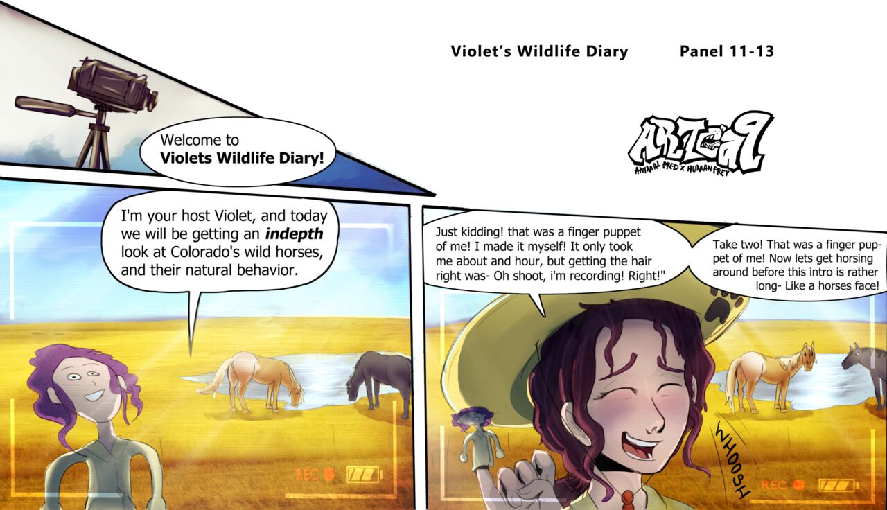Violets Wildlife Diary CH 1-3 page 4 full