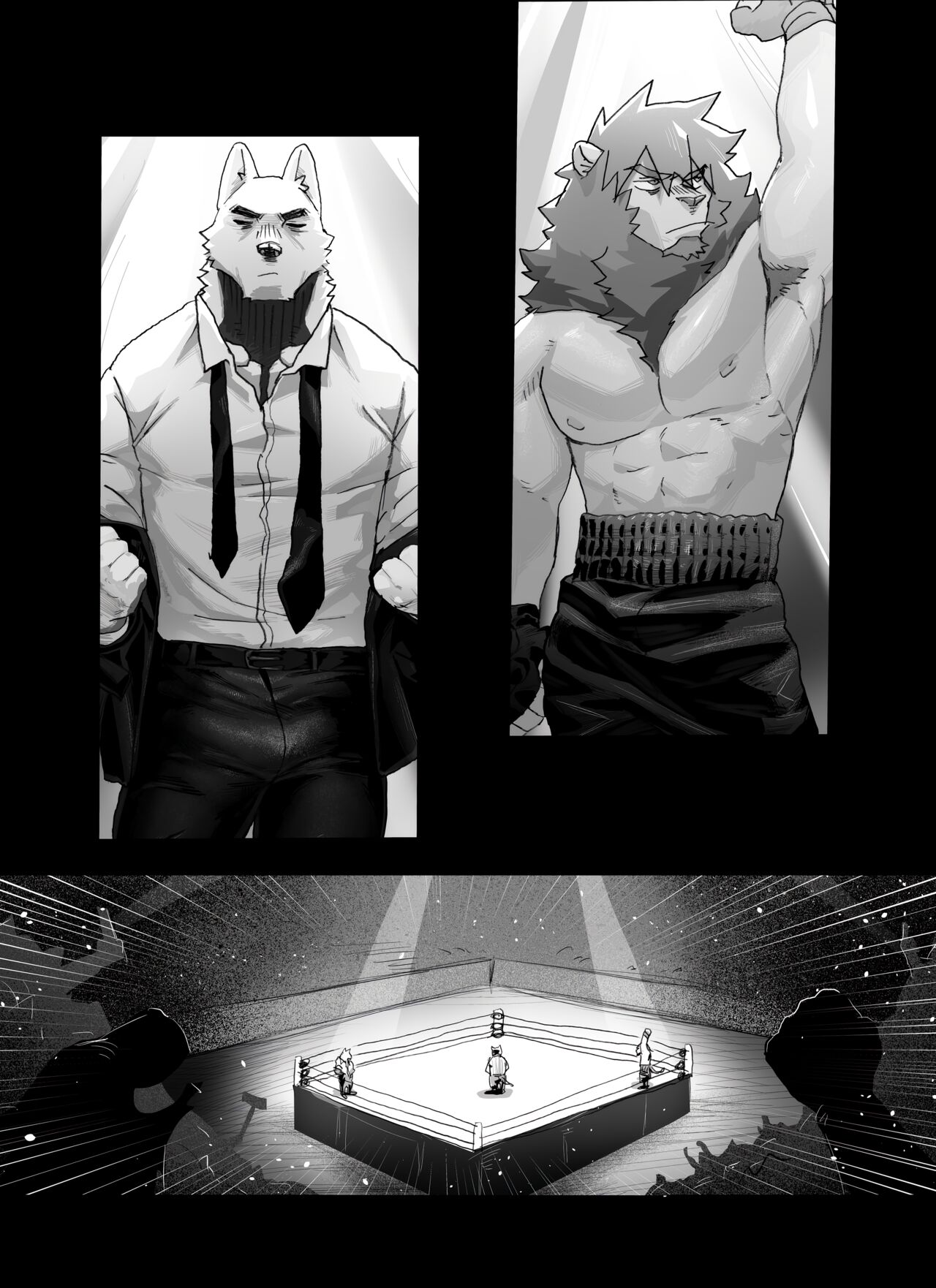 Bear Hug Battle  - YoungSoul vs Hero page 2 full