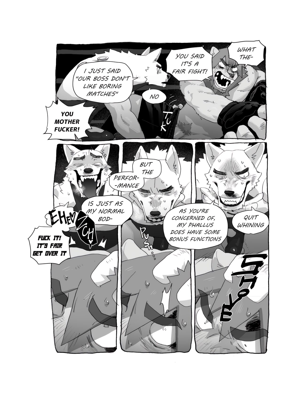 Bear Hug Battle  - YoungSoul vs Hero page 6 full