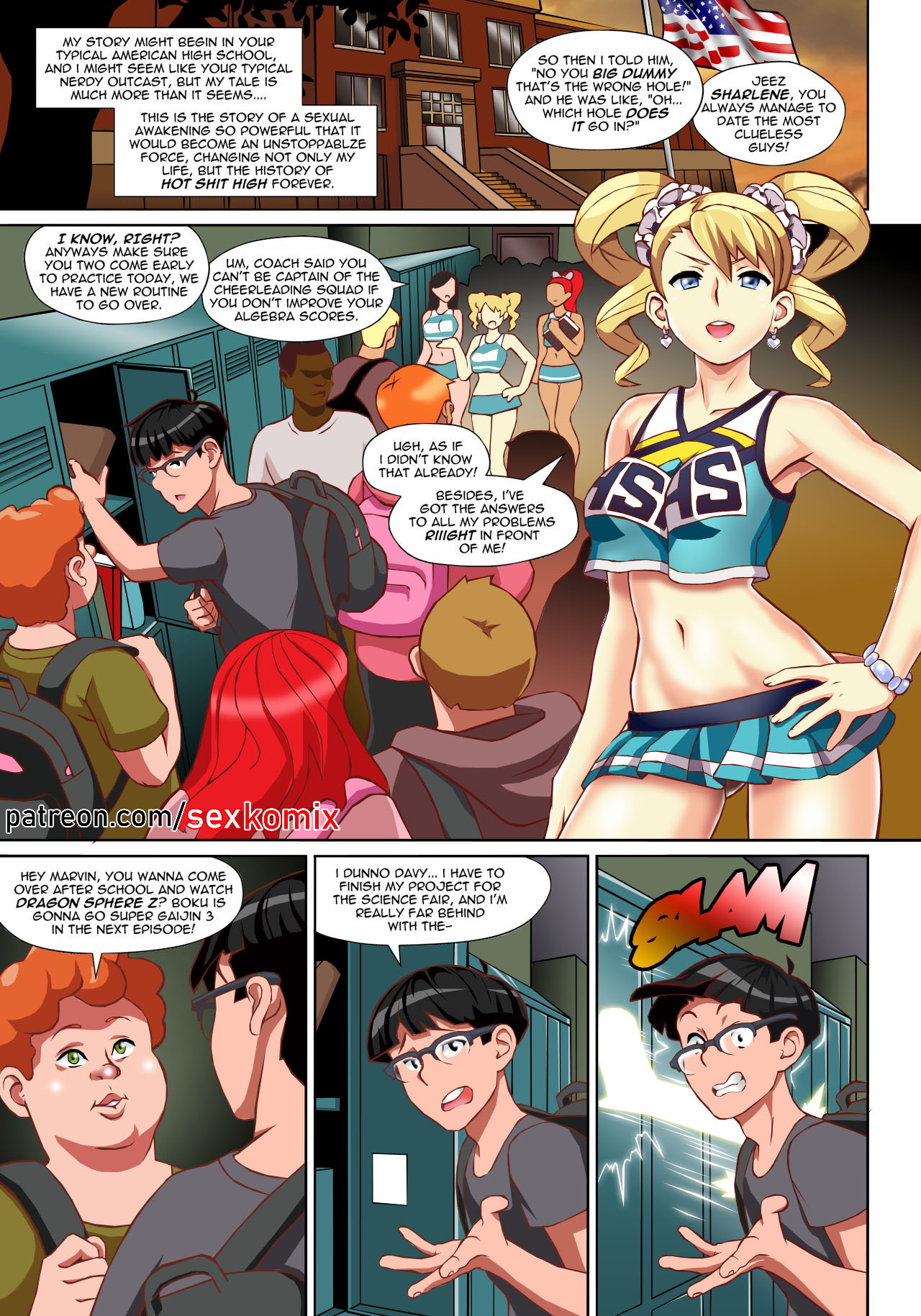 Hot Shit High! Chapter: 1 page 4 full