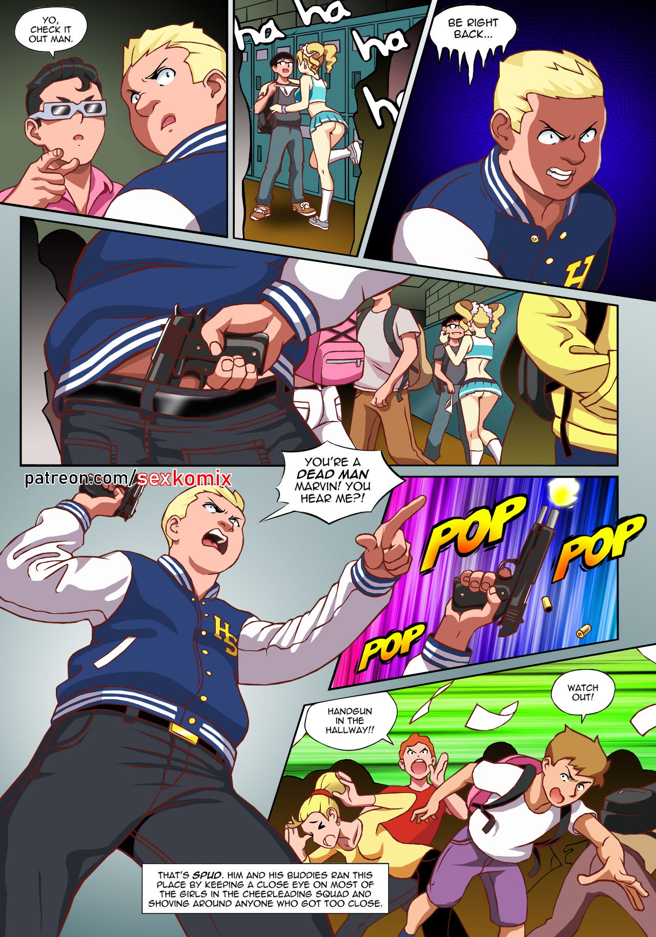 Hot Shit High! Chapter: 1 page 6 full