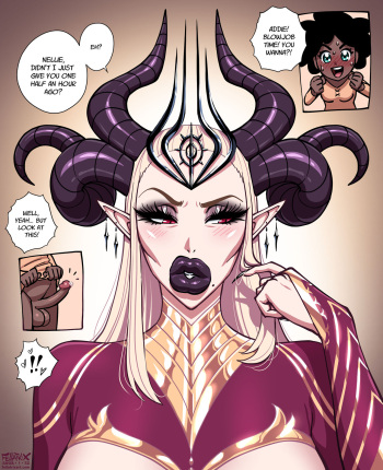 Nell &amp; Addie Blowjob Time cover