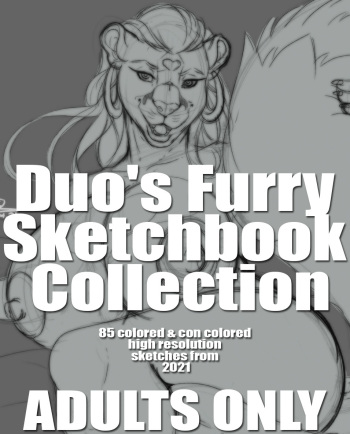 Duo's Furry Sketchbook Collection 2021 cover