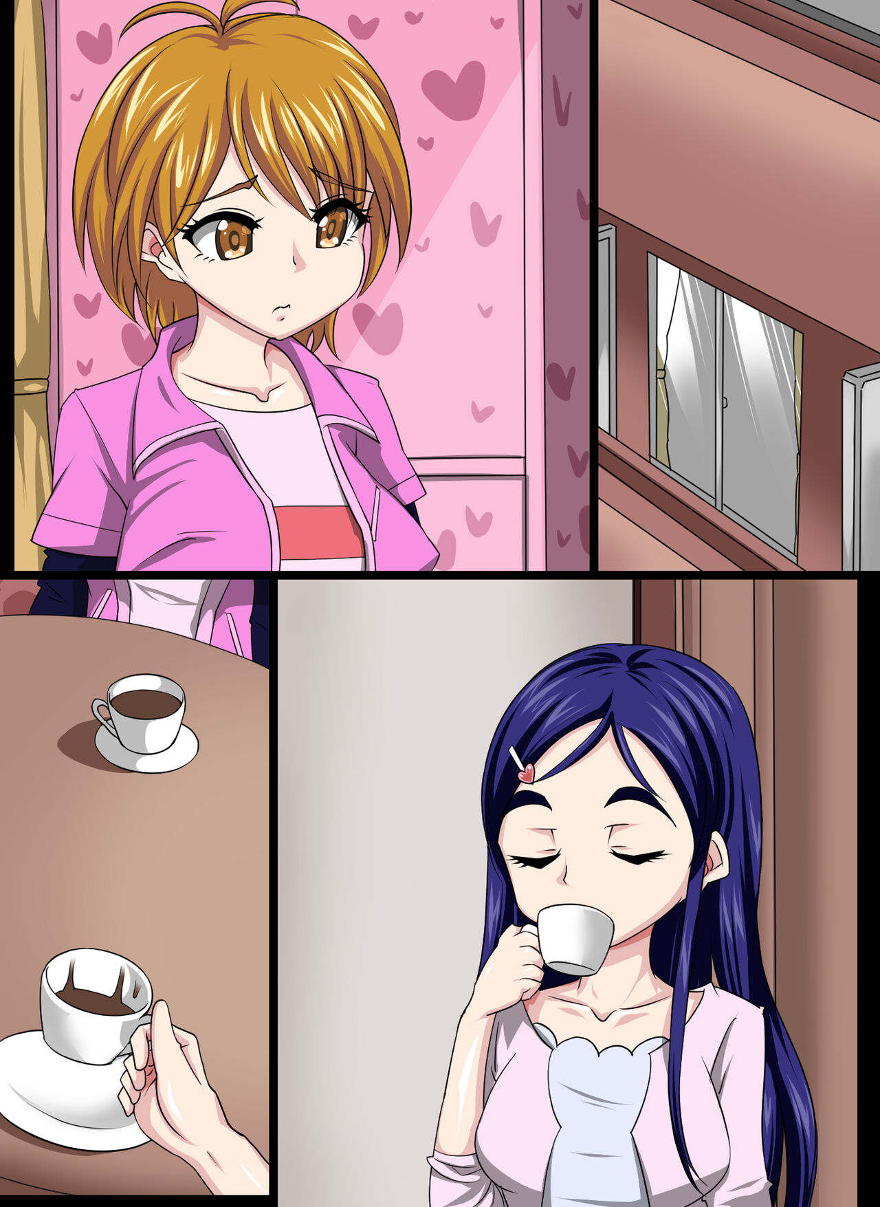 闇落ちした友人にフェラを強要される!?戸惑う美〇なぎさ!!! page 7 full