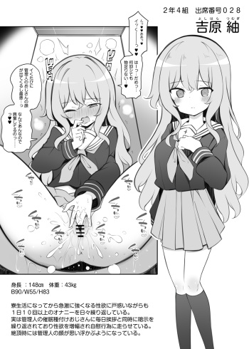 Saimin Shihai Sareta Ojou-sama Gakkou no Ryousei ~Yoshihara Tsumugi~ cover