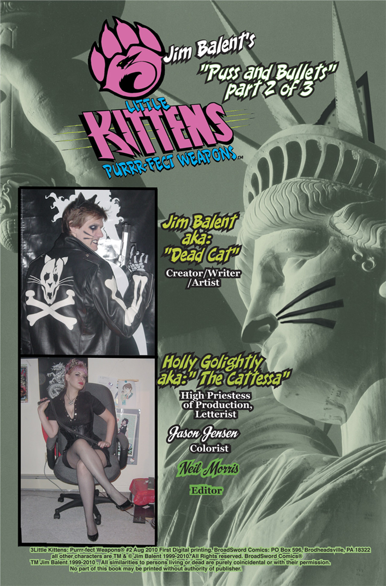 3 Little Kittens - Purrr-Fect Weapons V2002 #2 page 3 full