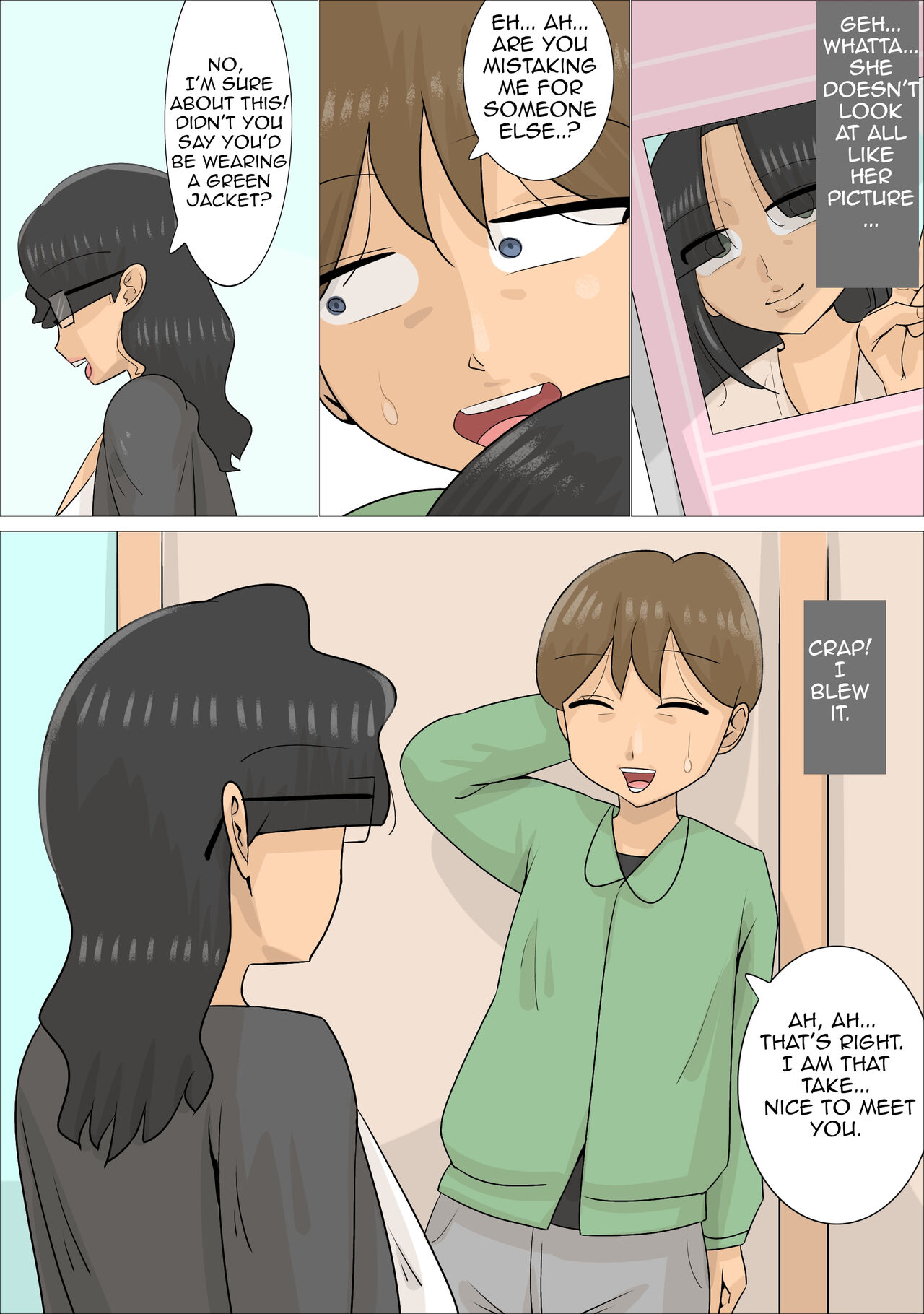 Busaiku Dakedo Karadaha Eroi Jukujo ni Netorareta Kareshi|Boyfriend Was Snatched by an Unattractive Older Woman with a Sexy Body page 7 full