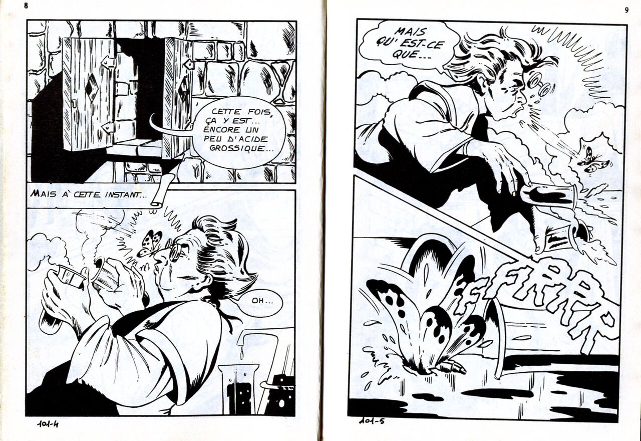PFA - Elvifrance - Satires #26 Le nain de ma sœur - B : La tête à l'envers page 4 full