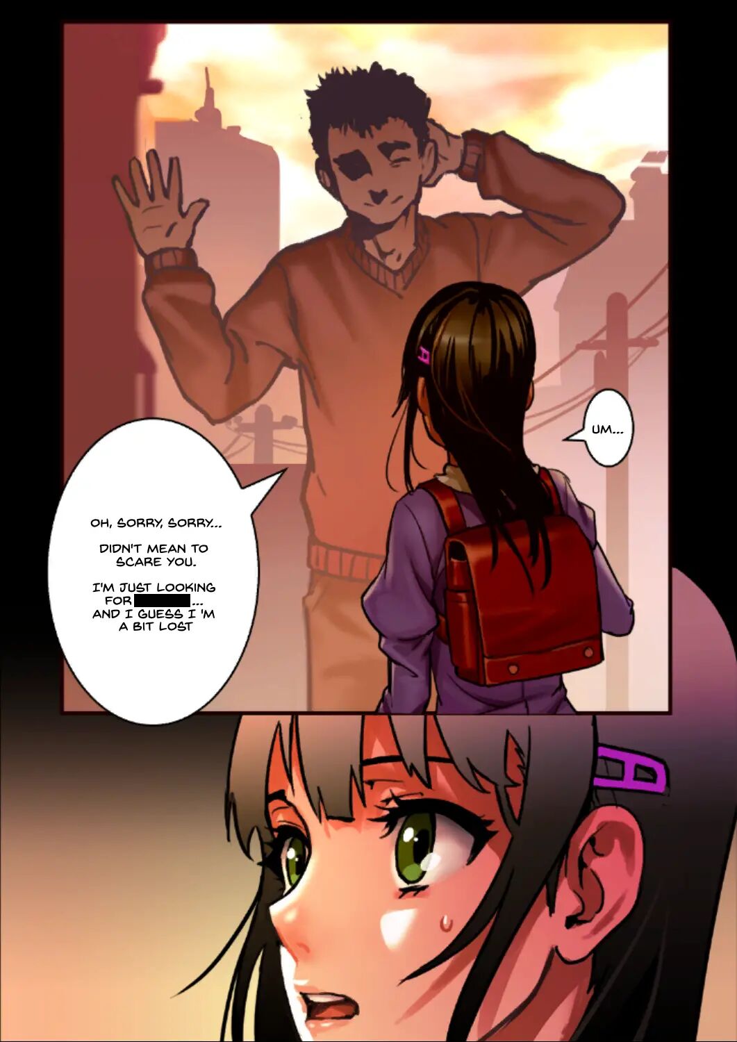 The Girl And The Back Alley 0.9 - 3.1 page 3 full