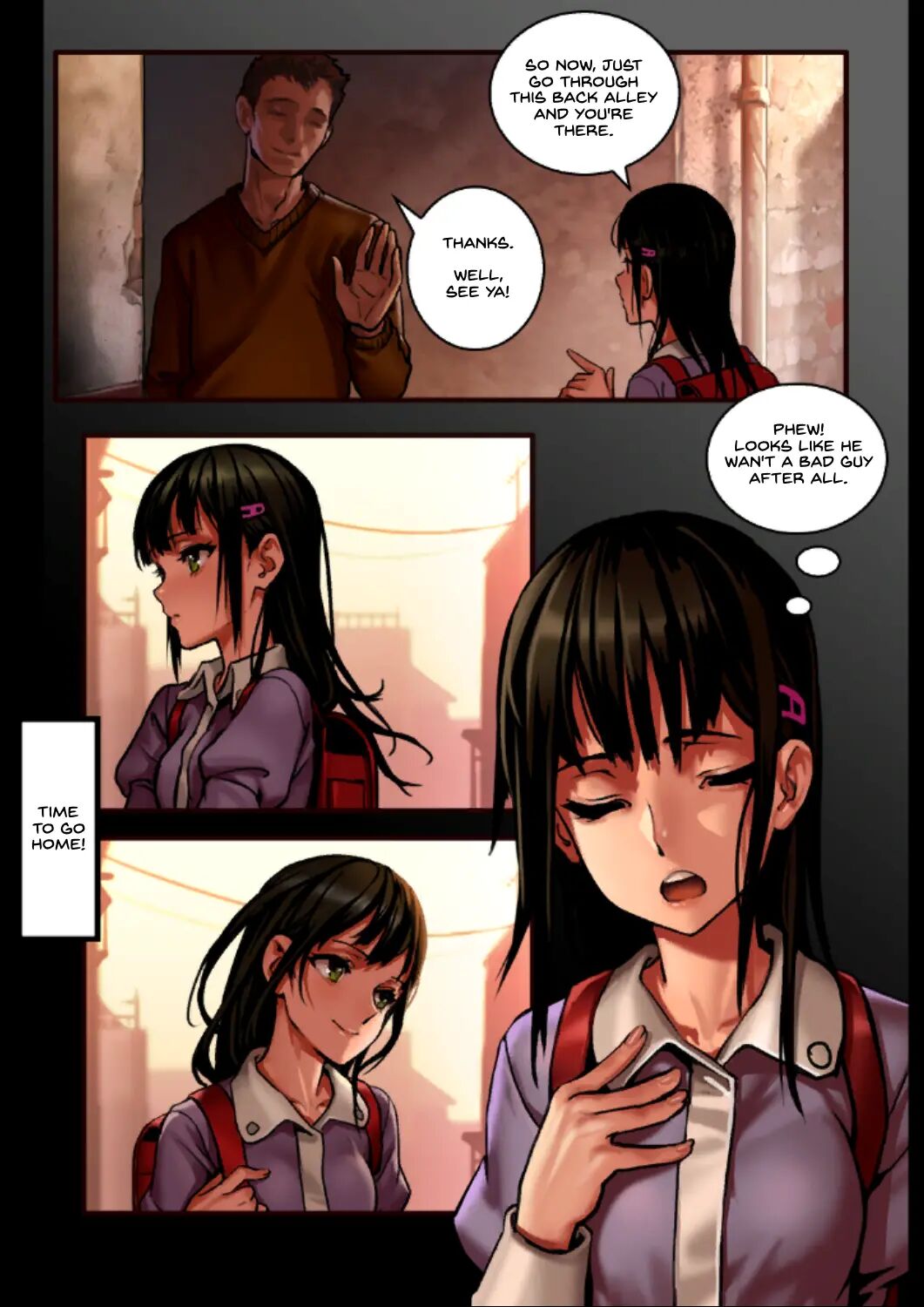 The Girl And The Back Alley 0.9 - 3.1 page 5 full