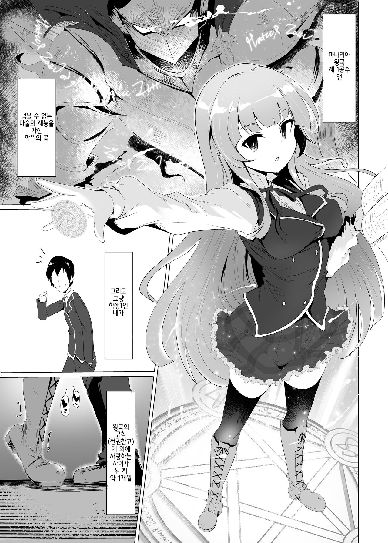 Manaria Oukoku no Ohime-sama to Manaria Gakuin Ippan Seito Ore no Aida ni Ecchi na Event nante Okiru Wakeganai 2 page 5 full