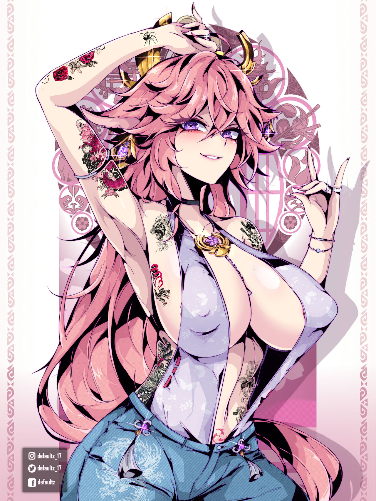 2022  Yae Miko Gumroad Rewards page 1 full