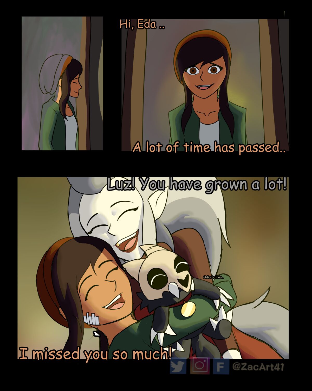 COMIC THE OWL HOUSE IN MY ABSENCE PART 1 page 2 full