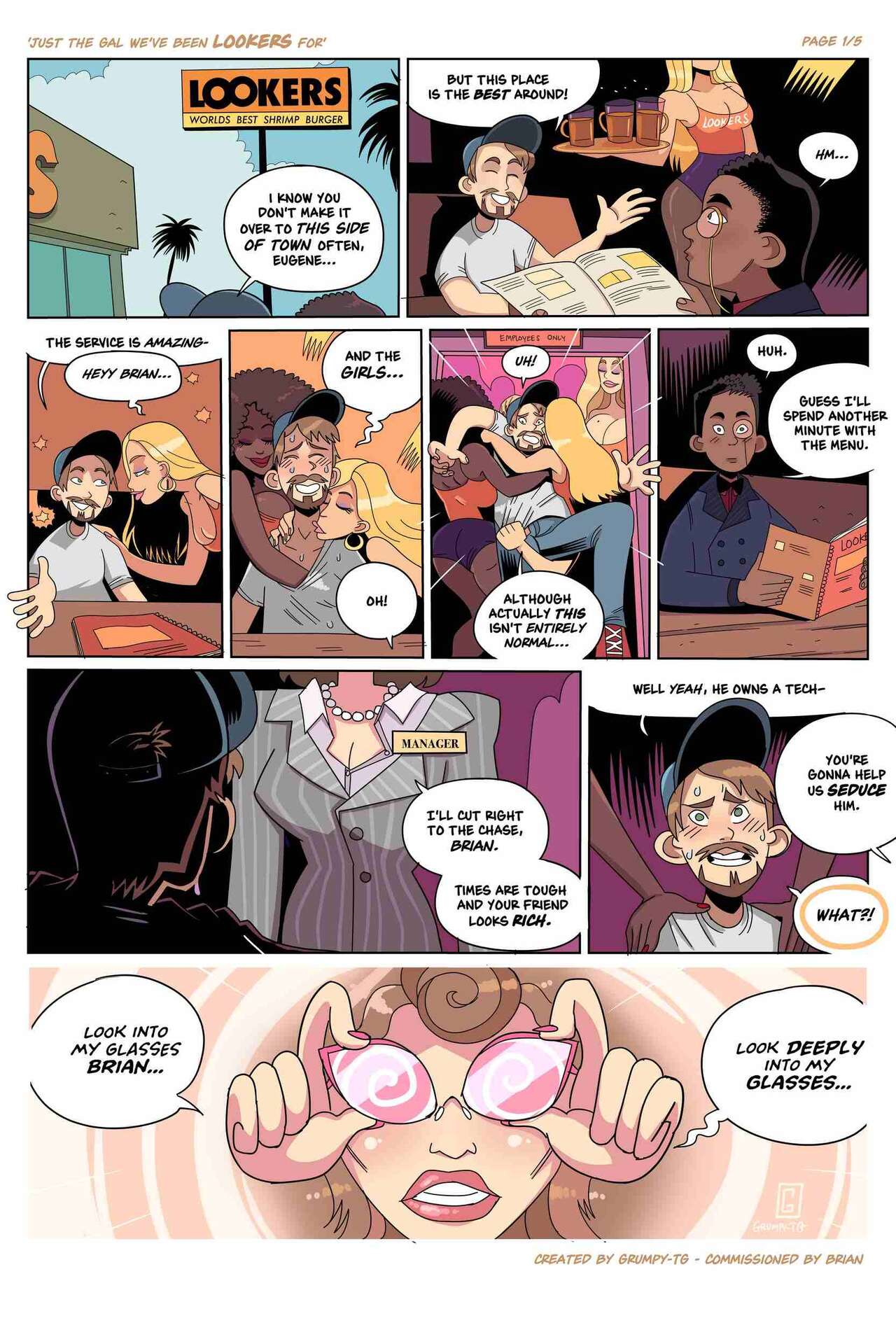 Just The Gal We’ve Been Lookers –  - english page 1 full