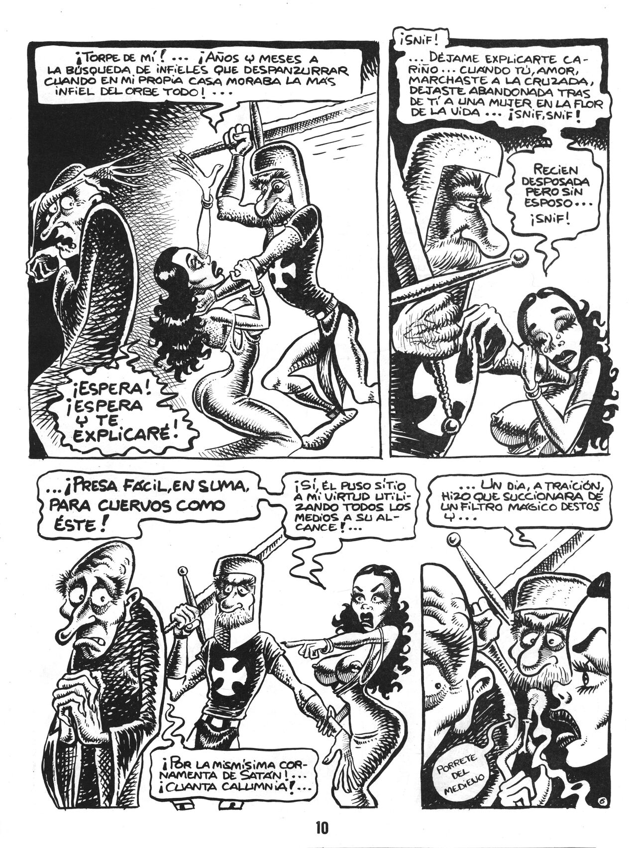 Las Aventuras del Cruzado Mágico 01 page 9 full