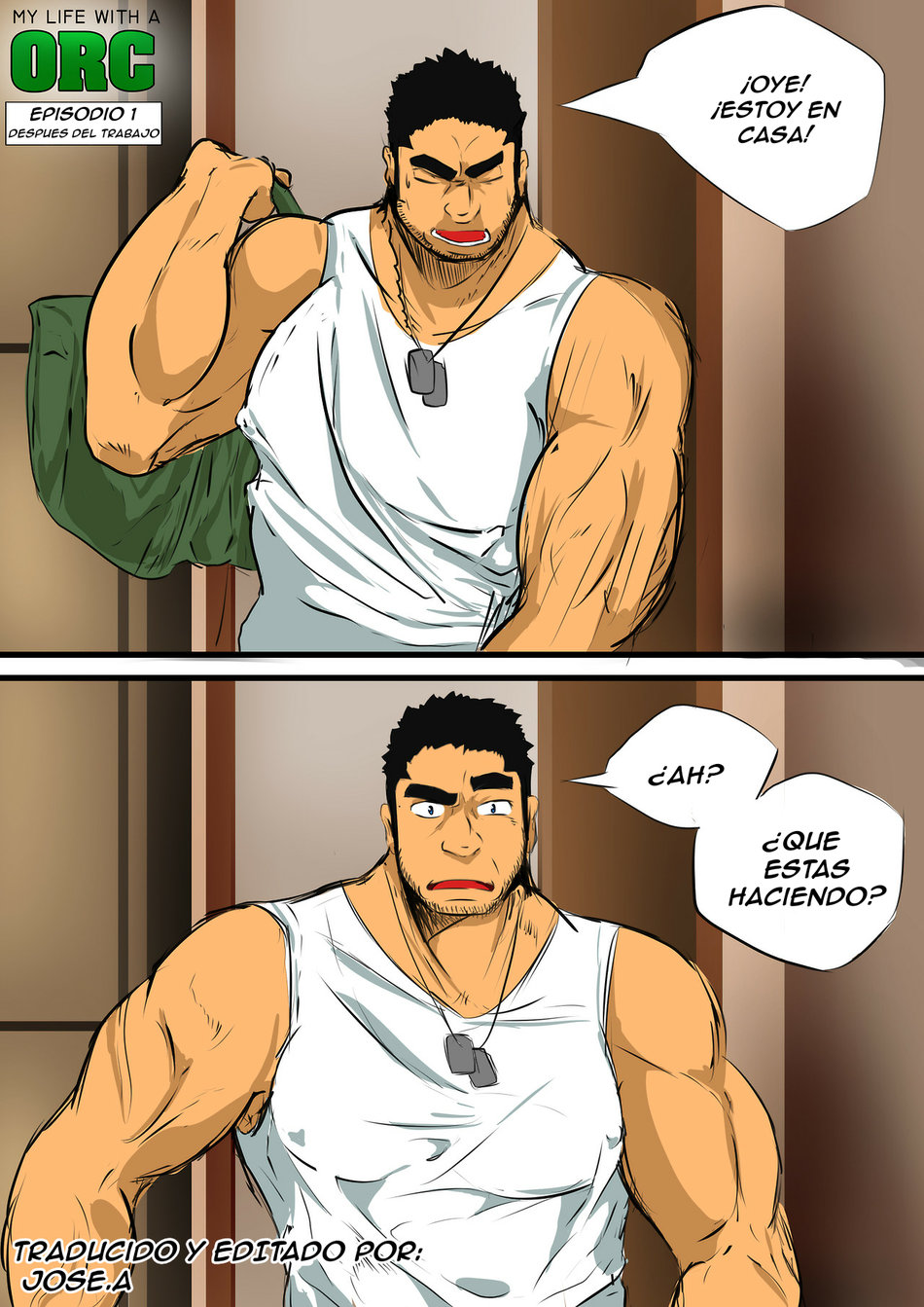 My Life With A Orc Episode 1: After Work page 1 full