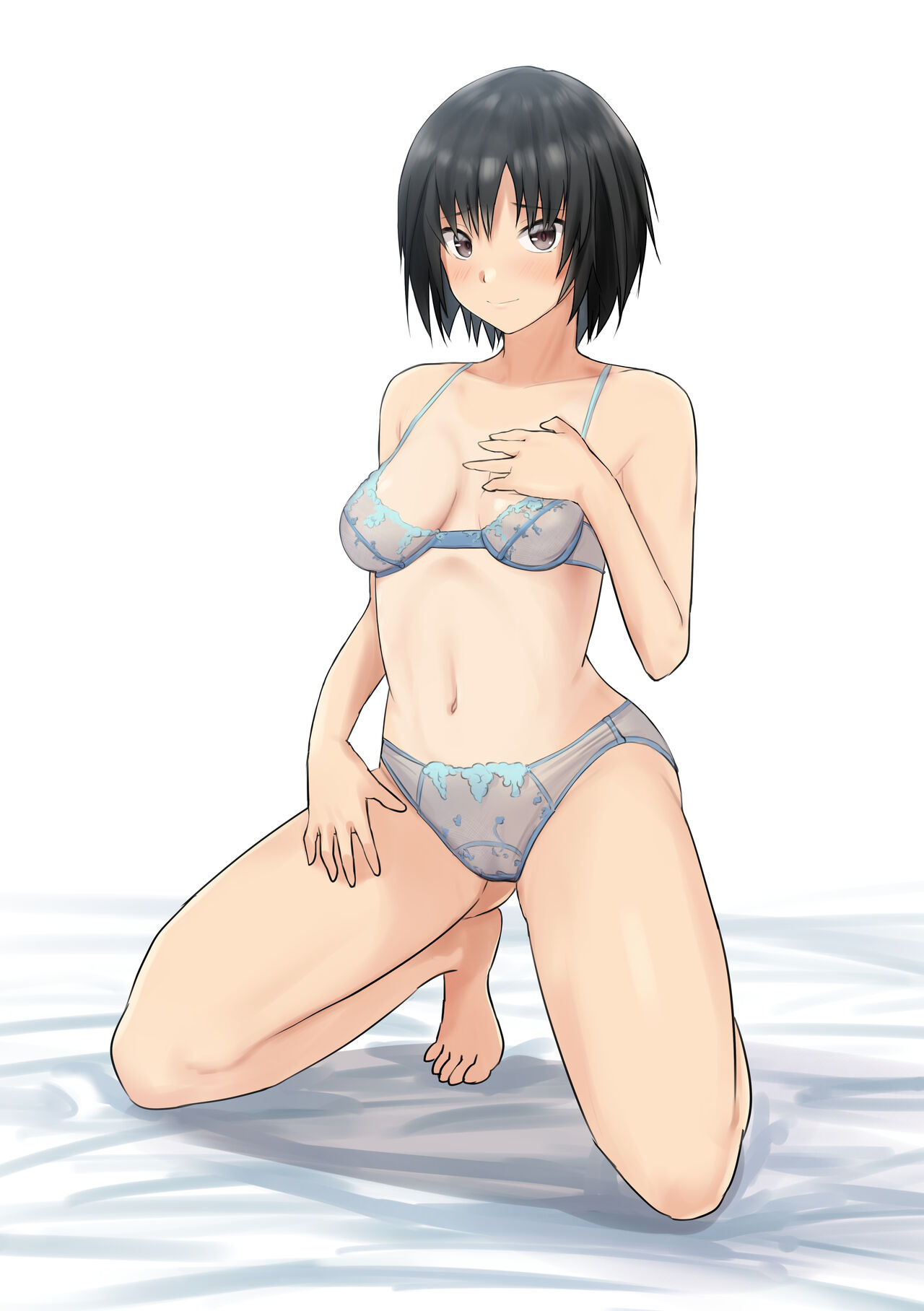 -Tenchi Amagami - Nanasaki Ai Turtleneck, Jeans, Swimwear, Lingerie page 7 full