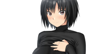 -Tenchi Amagami - Nanasaki Ai Turtleneck, Jeans, Swimwear, Lingerie cover