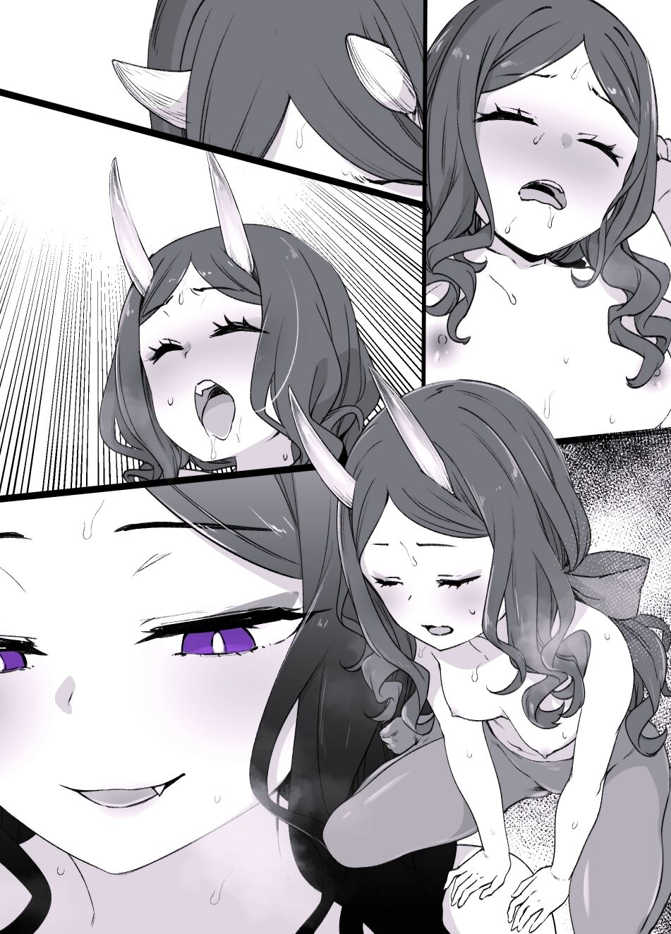 FGO Shuten-Doji x Da Vinci possession manga 6p page 10 full