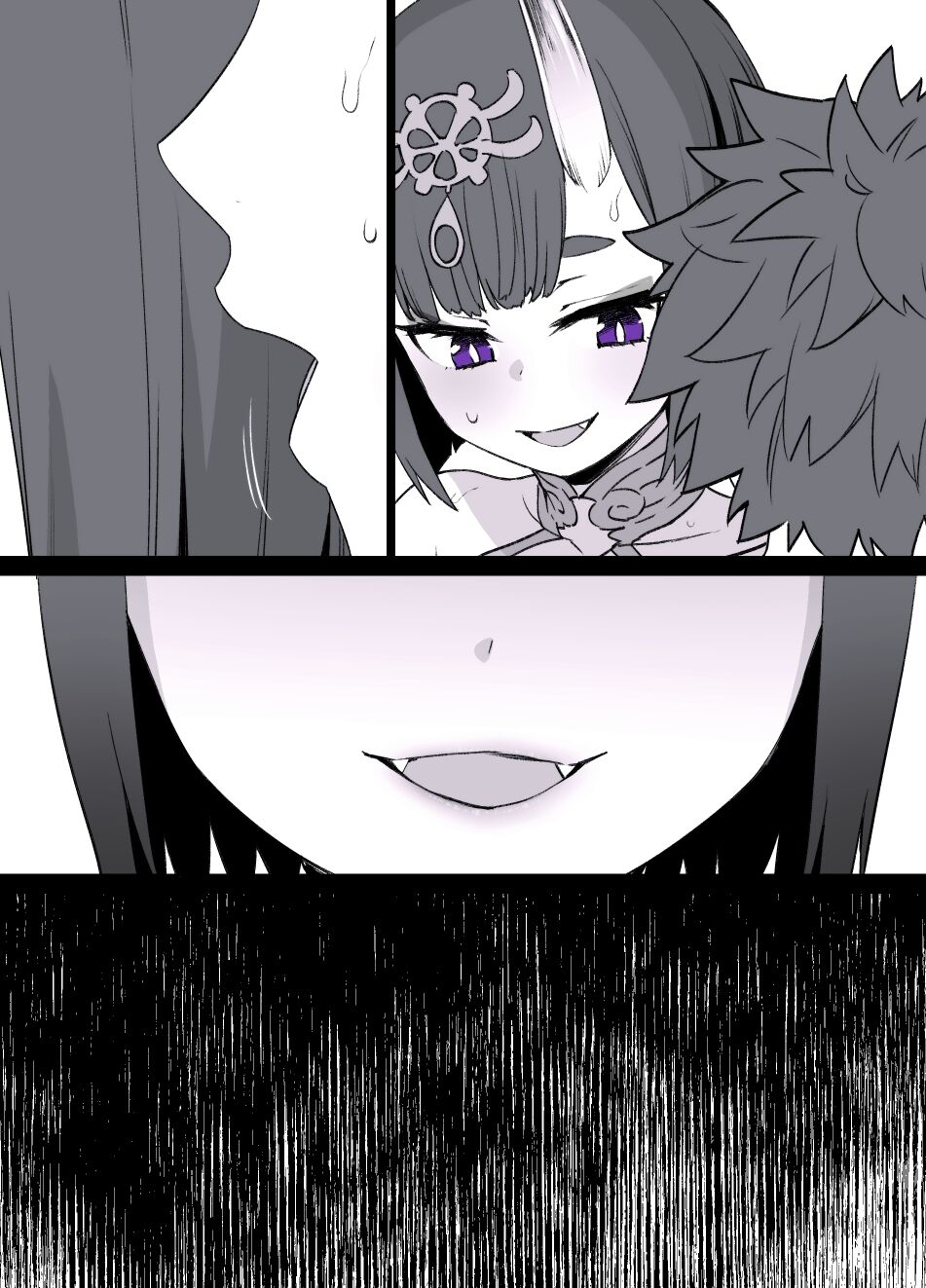 FGO Shuten-Doji x Da Vinci possession manga 6p page 8 full