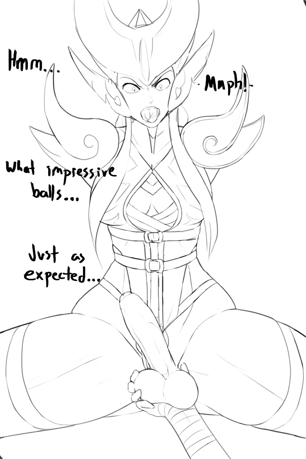 Syndra ballbusting page 1 full