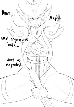 Syndra ballbusting
