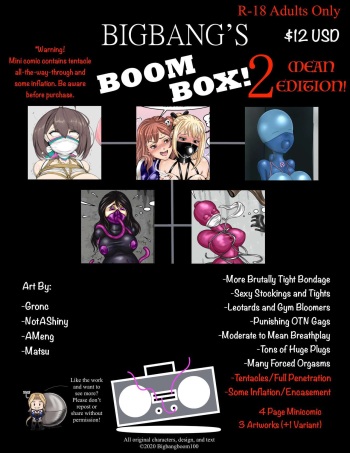 Bigbang's Boombox 2 Mean Edition cover