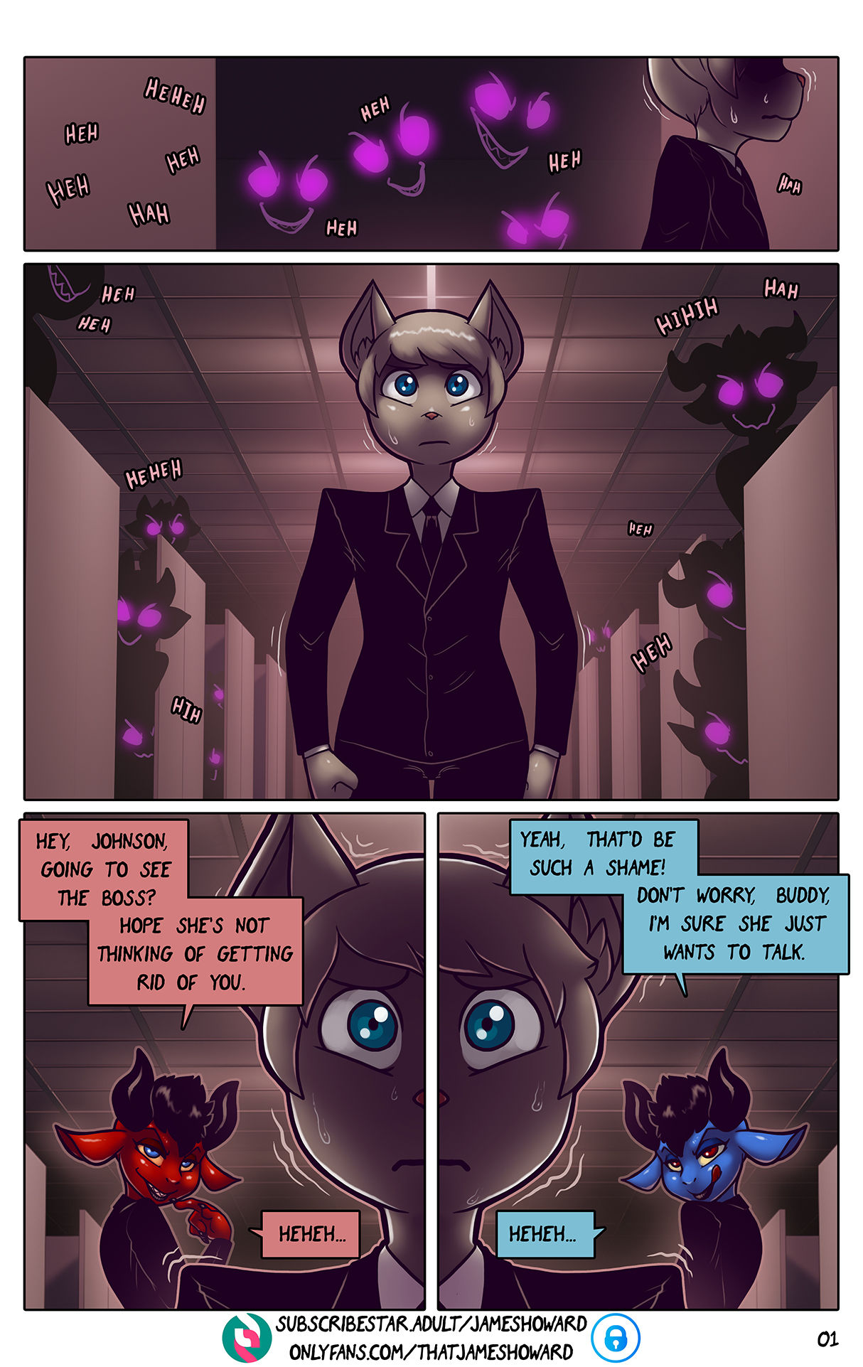 Vore Story- Chapter 5: Corporate Ladder page 3 full