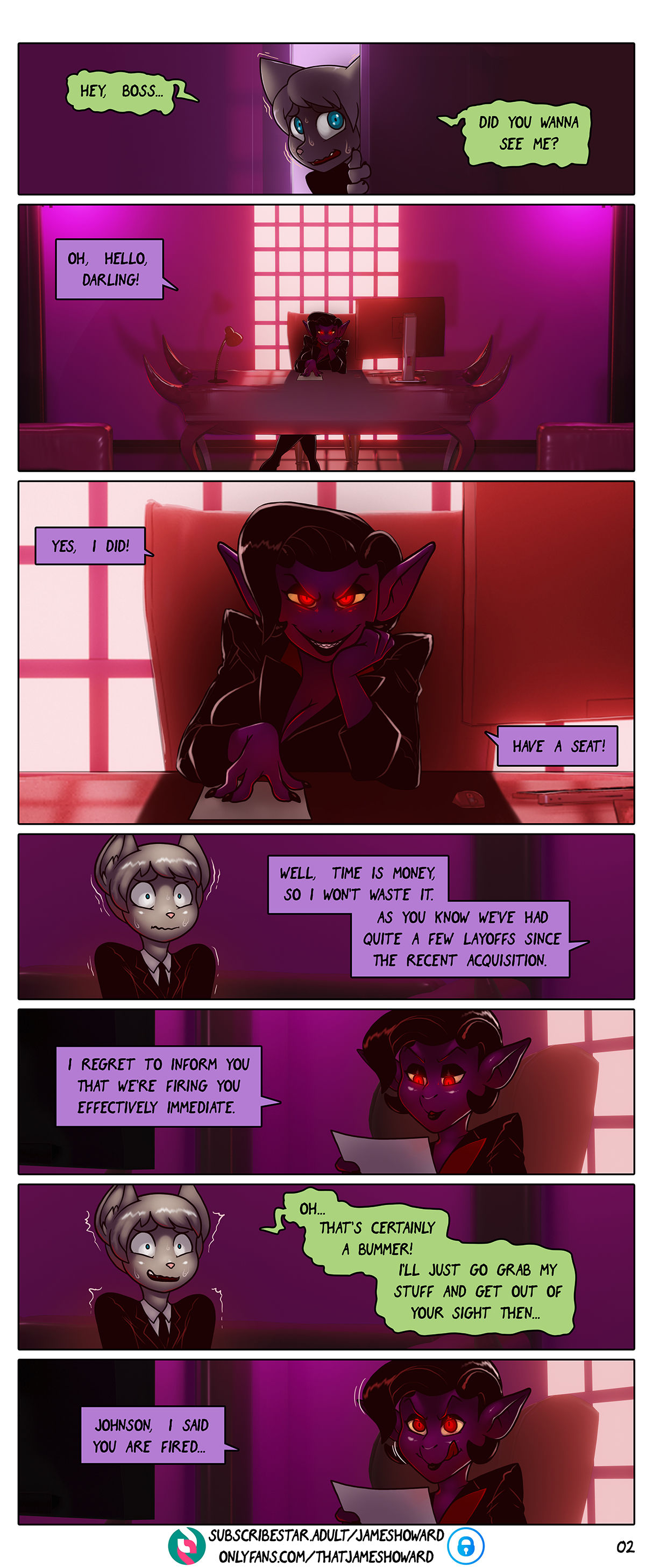 Vore Story- Chapter 5: Corporate Ladder page 4 full
