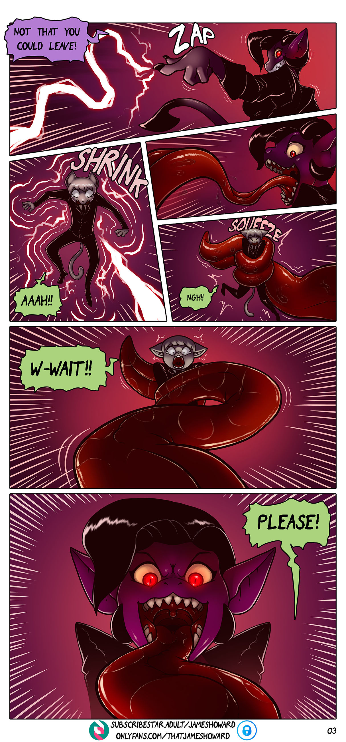 Vore Story- Chapter 5: Corporate Ladder page 5 full