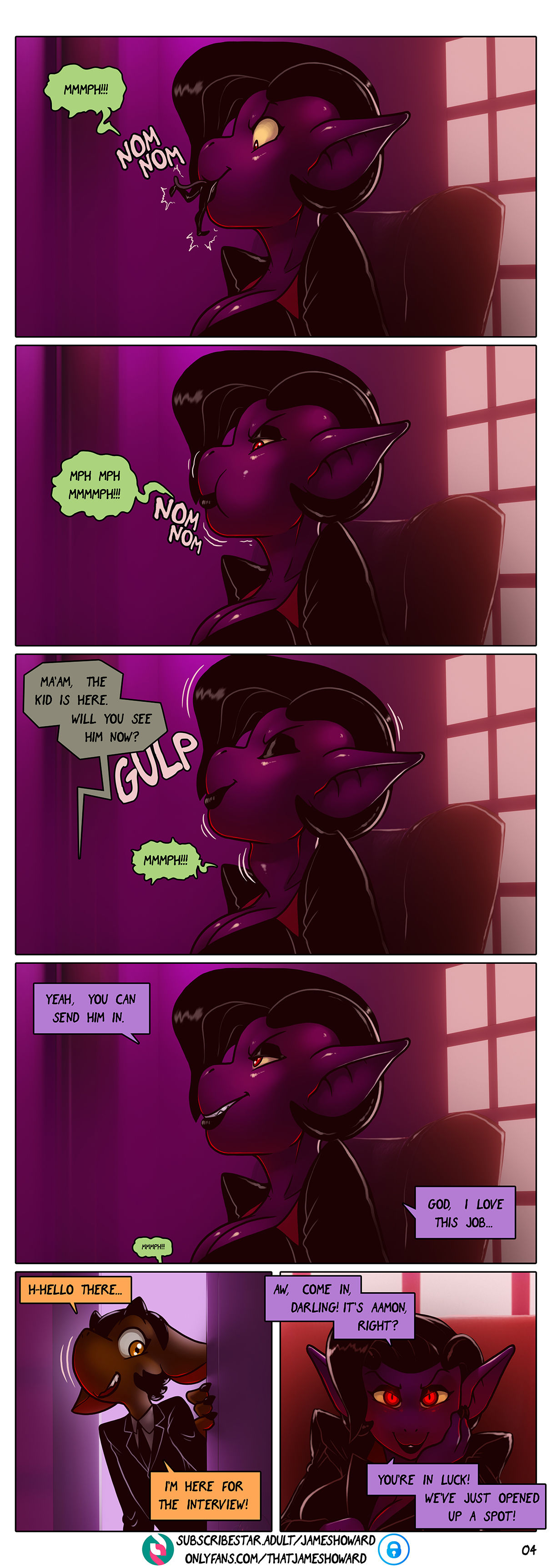 Vore Story- Chapter 5: Corporate Ladder page 6 full