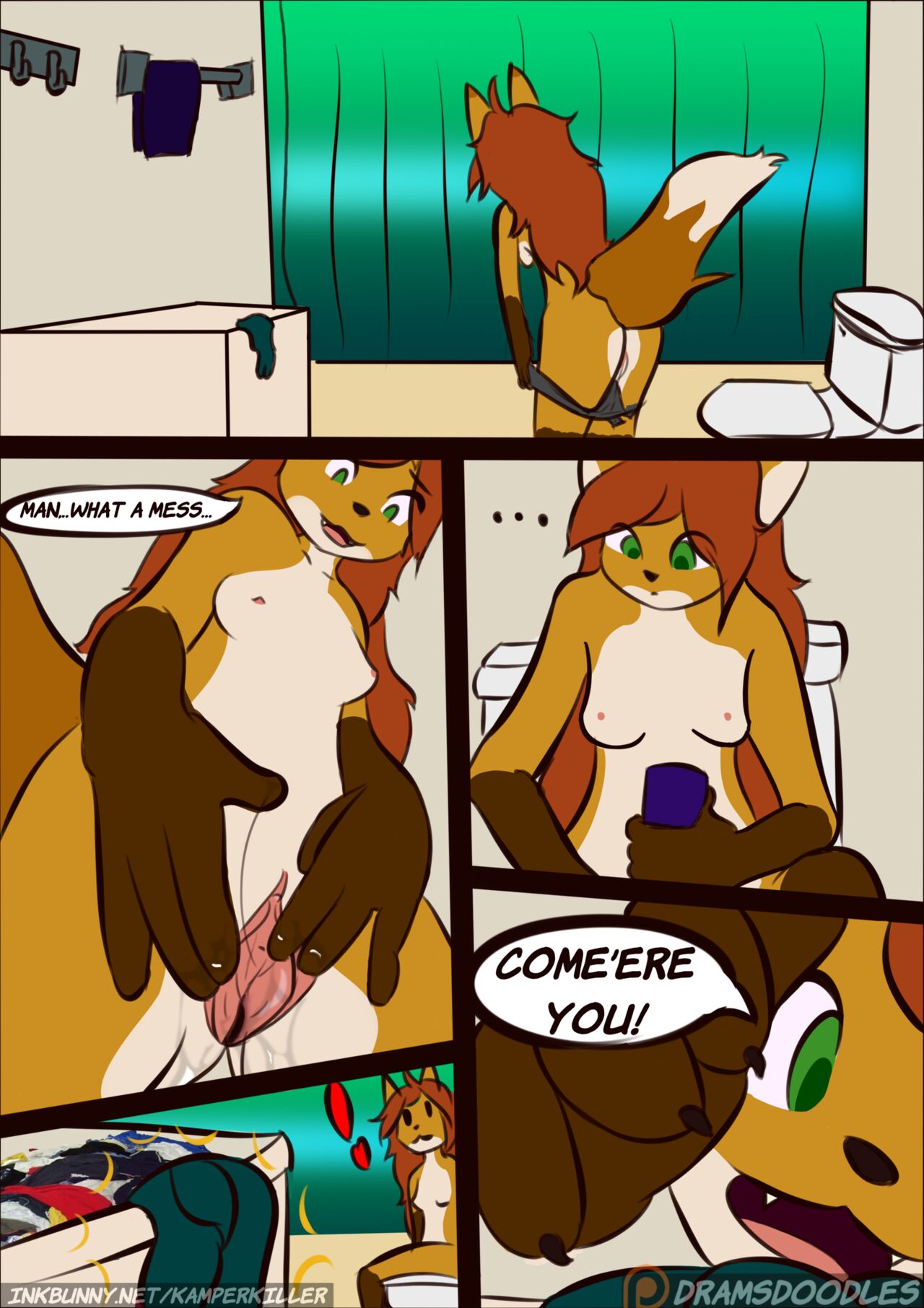 Yet to be named Brother and Sister Incest Comic page 6 full