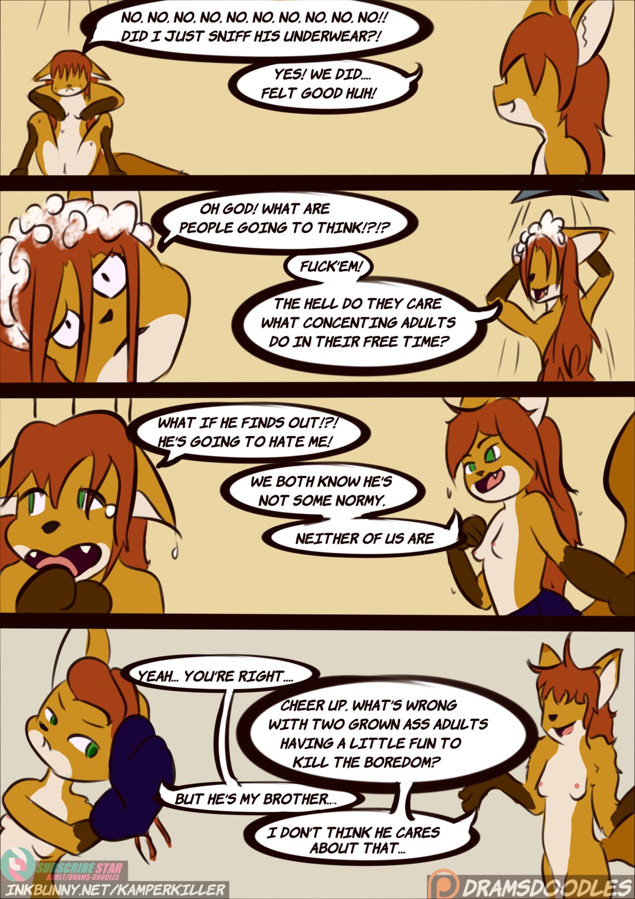 Yet to be named Brother and Sister Incest Comic page 8 full