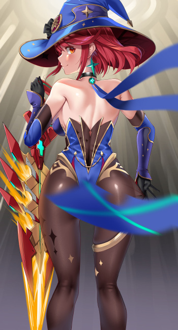 Pyra In Mona's Outfit cover