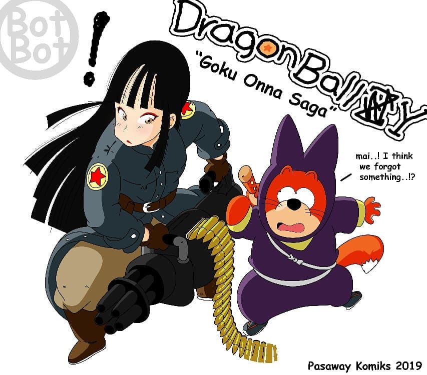 Dragon Ball Yamete: Shu and Mai page 1 full