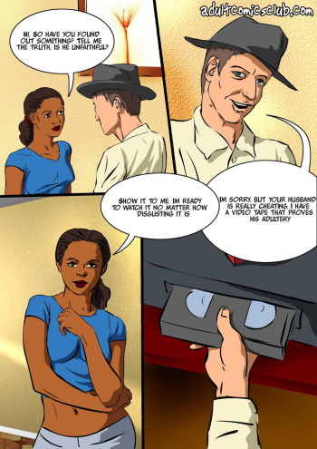 AdultComicsClub - Sex detective cover